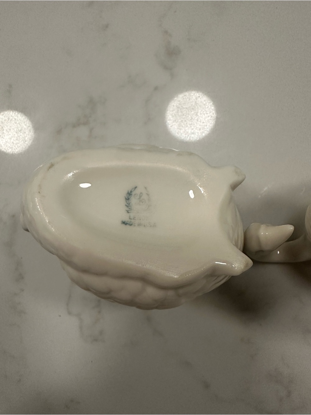 Vintage Pair of Lenox Swan Trinket Dishes - Picture 3 of 7